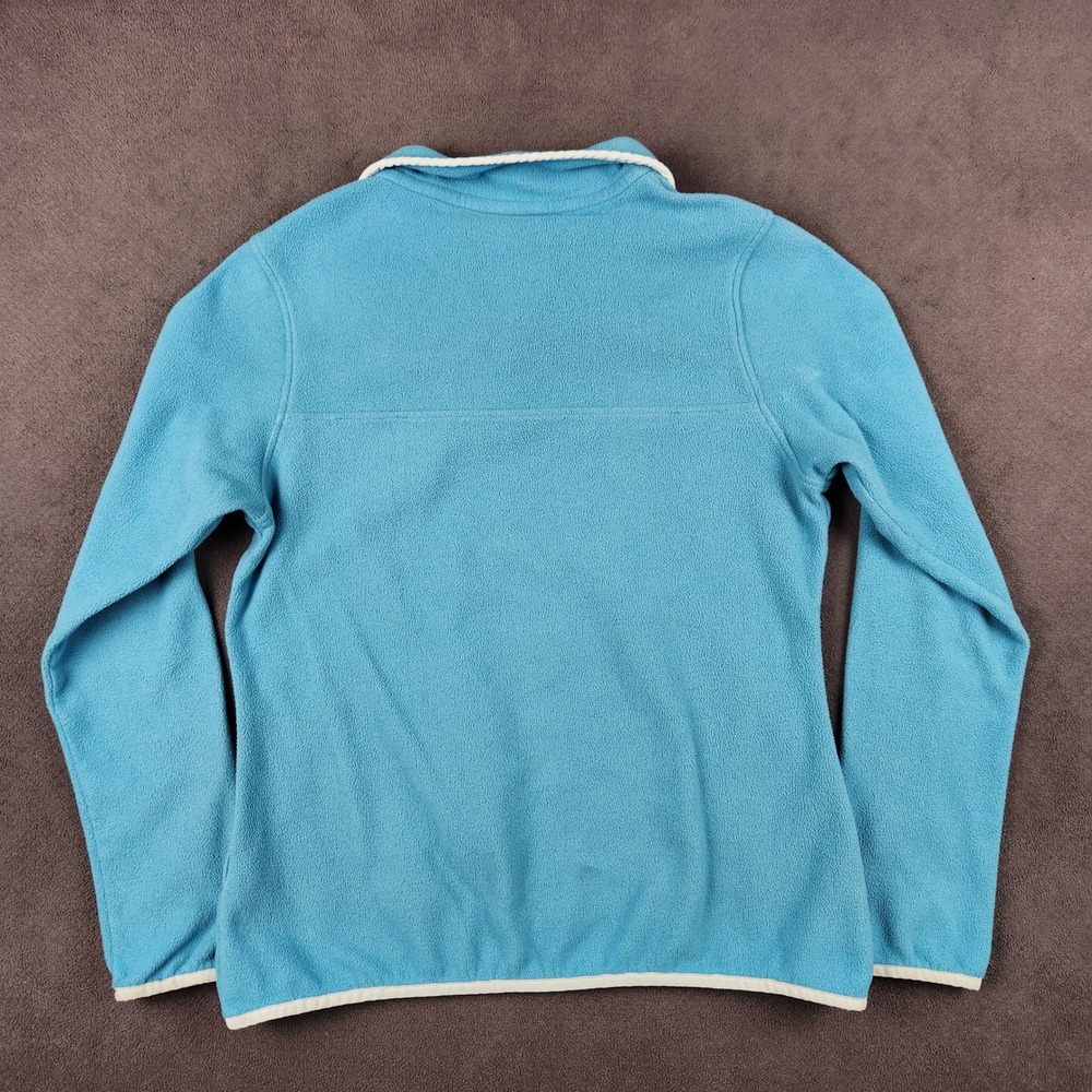 Patagonia Micro D Snap-T Pullover Womens Small Mako Blue Fleece 26020 - Picture 3 of 11